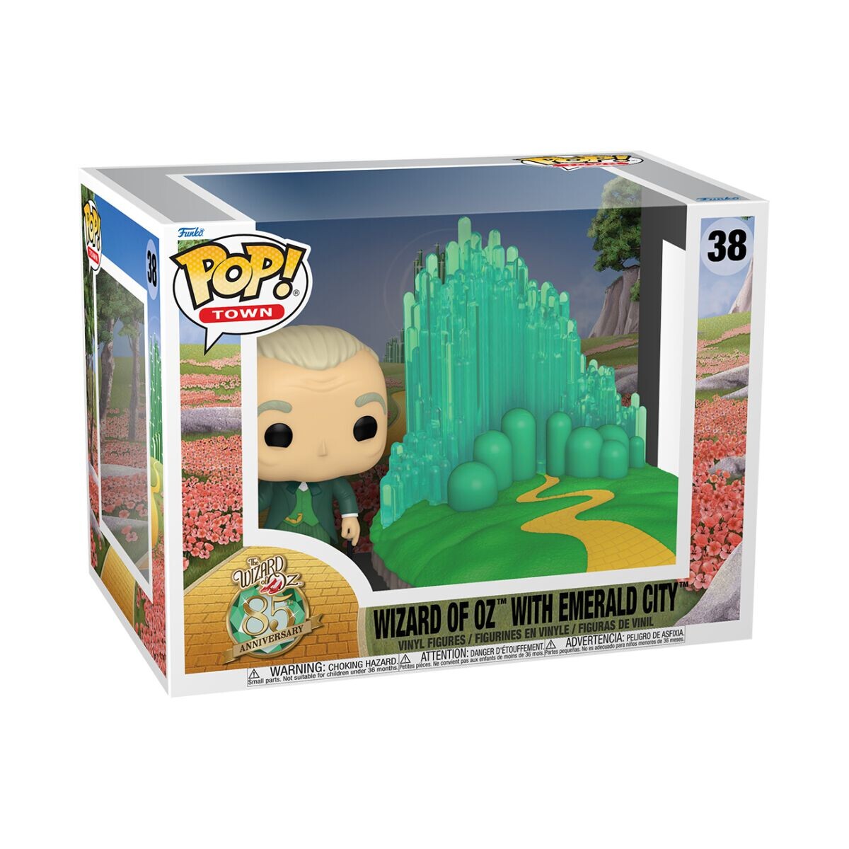 

Виниловая фигурка Der Zauberer von Oz Wizard Of Oz with Emerald City (Pop! Town) Vinyl Figur 38 Funko