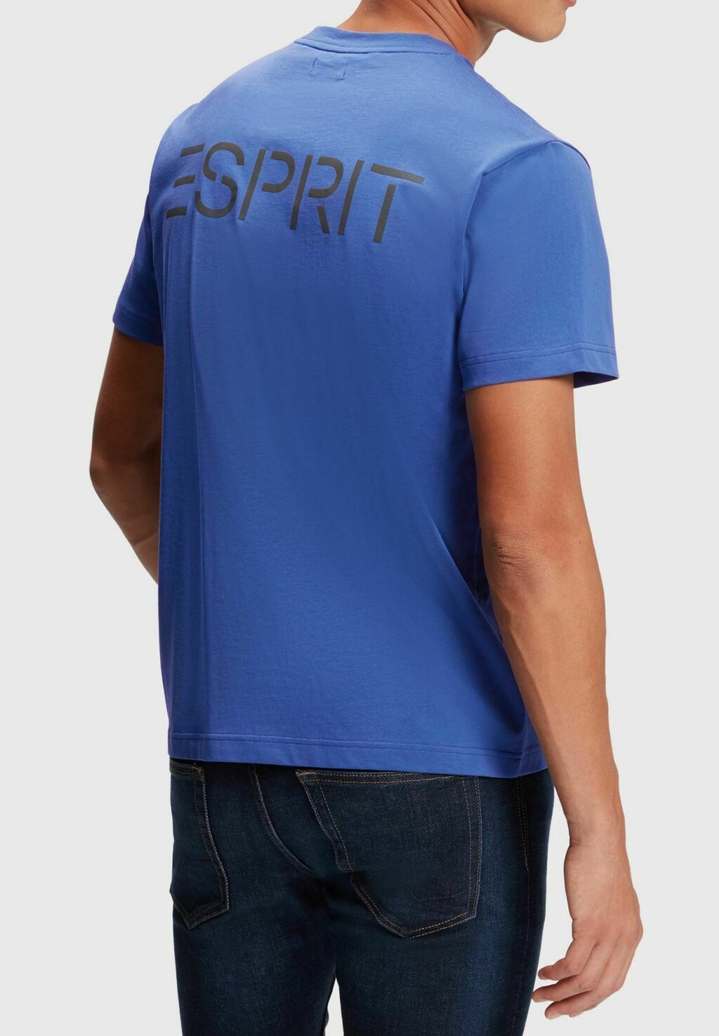 

Футболка с принтом Esprit, синий