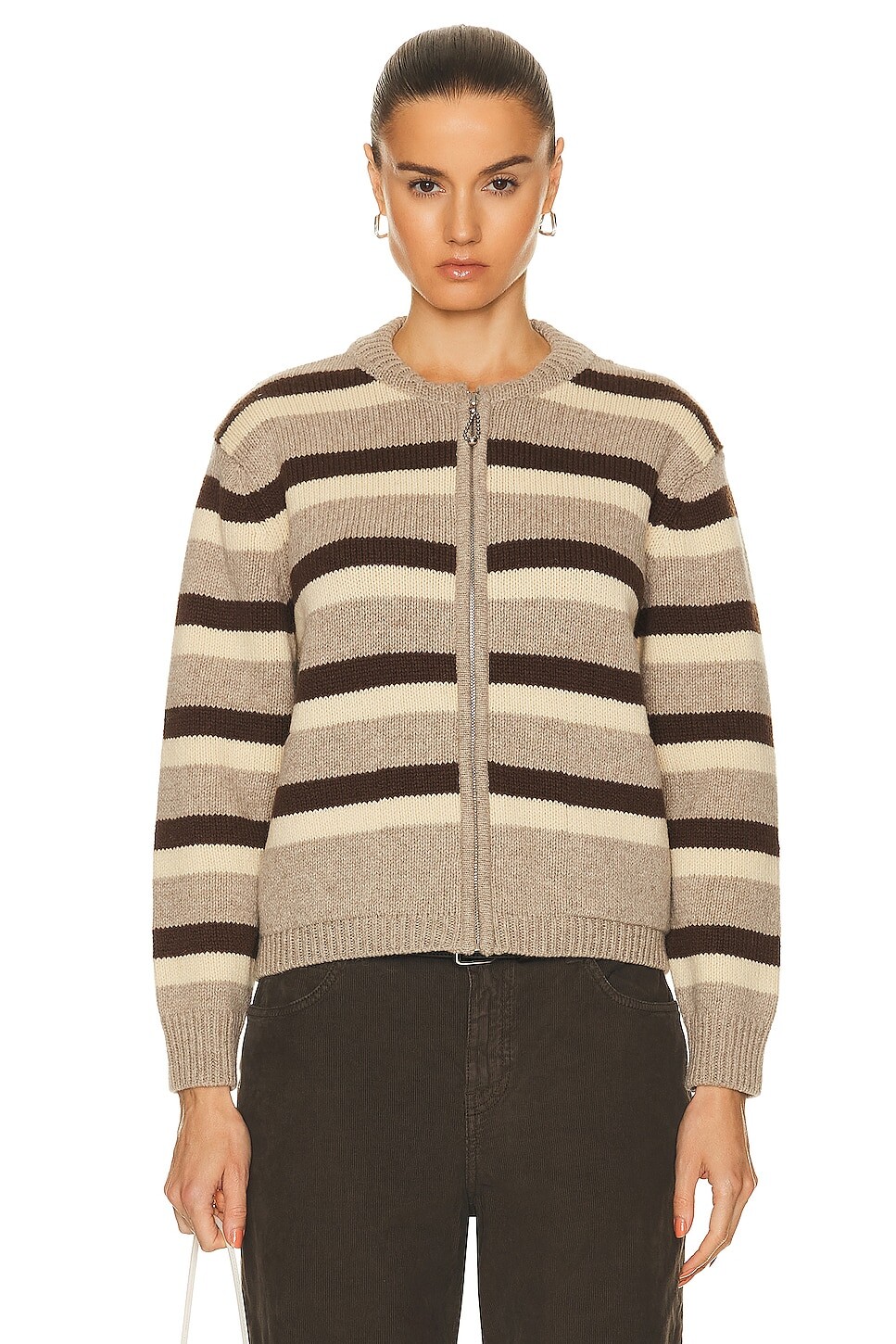 

Кардиган Bode Brewster, цвет Tan & Brown