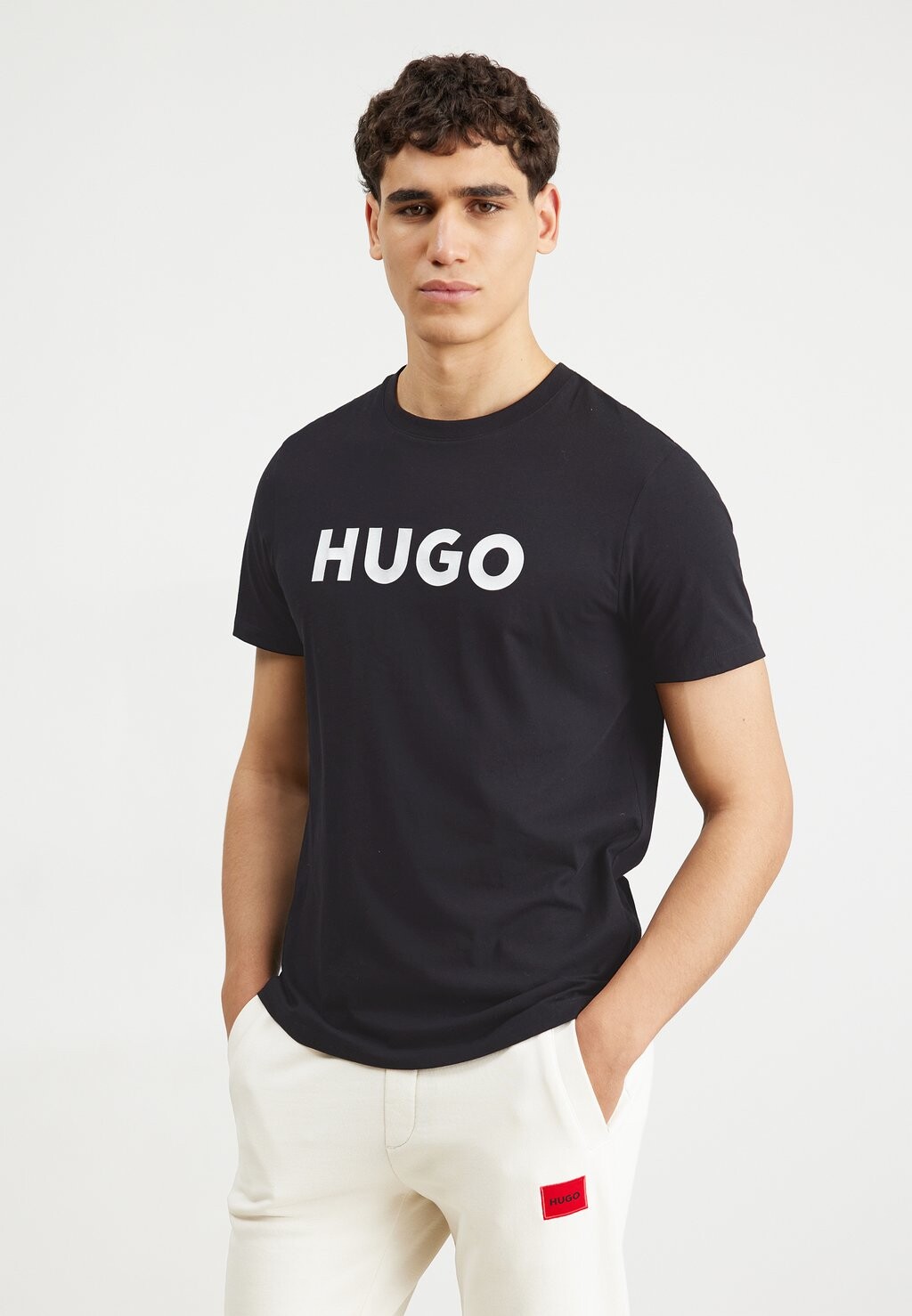 

Футболка с принтом Dulivio HUGO, черный