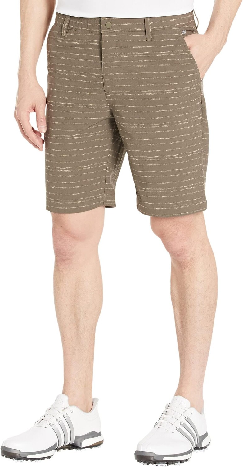 

Текстурированные шорты для гольфа 9 дюймов adidas, цвет Olive Strata