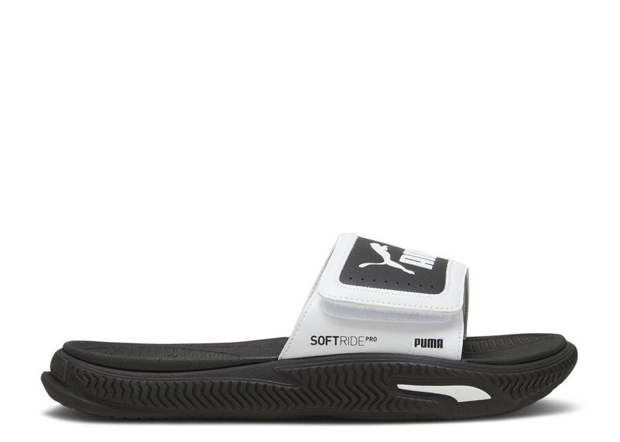 

Кроссовки Puma Softride Pro 24 V Slide 'White Black', черный