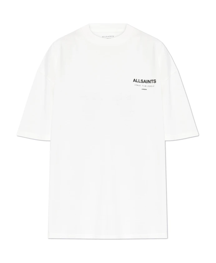 

Футболка под землей Allsaints, белый