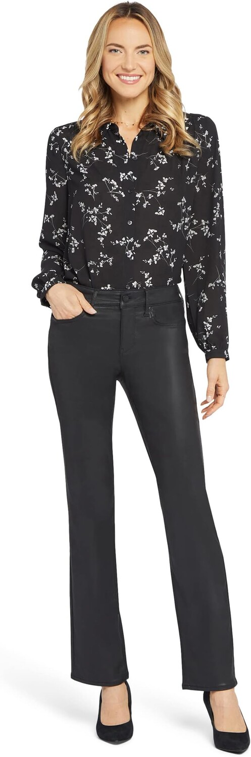 

Джинсы Marilyn Straight NYDJ, цвет Black Coated