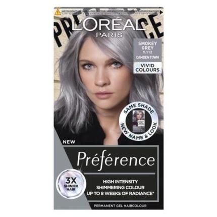 

Перманентная краска для волос LvђOreAl Paris Bold Color Vivids 9.112 Camden Town Smokey Grey, L'Oreal