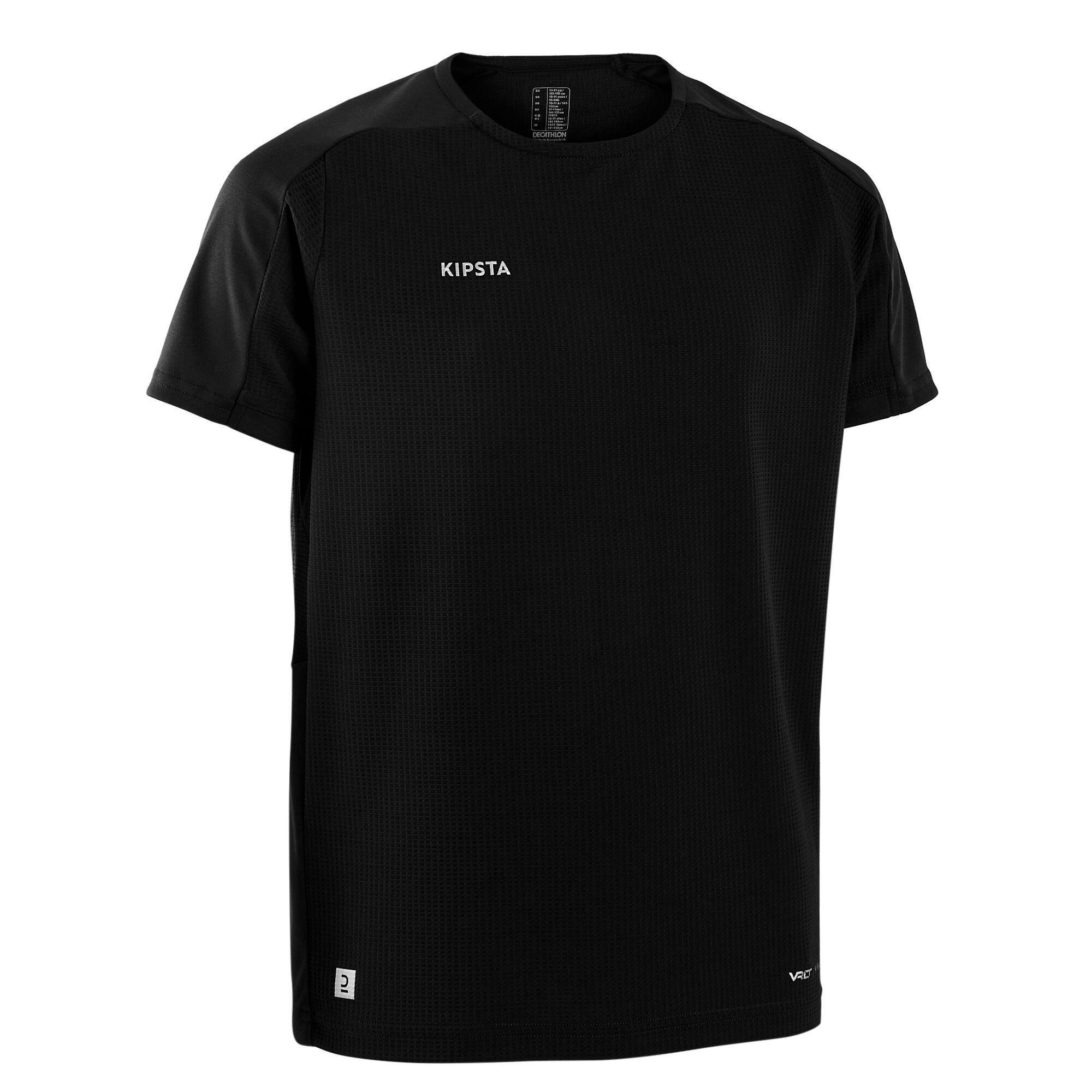 цена Футбольная рубашка с короткими рукавами Decathlon Viralto Solo Kipsta, черный