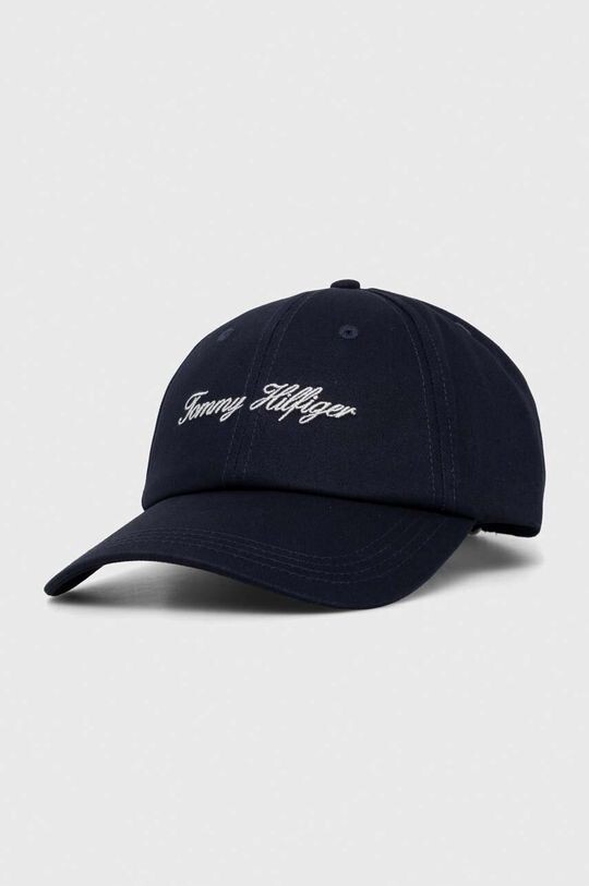 

Хлопковая бейсболка Tommy Hilfiger, темно-синий