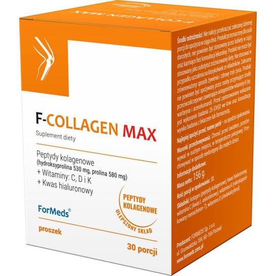 Formeds, F-COLLAGEN MAX (коллагеновый порошок), 156 г коллагеновый порошок youtheory ваниль 133 г