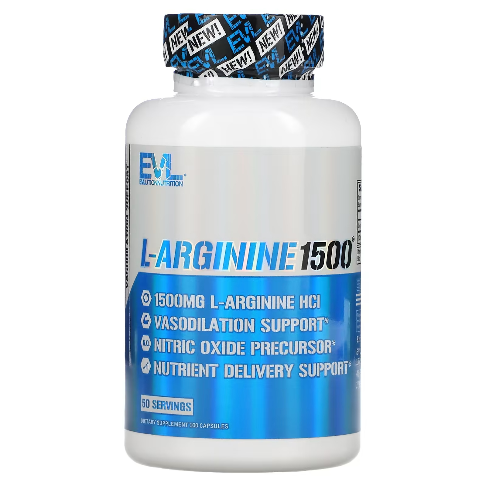 Пищевая добавка EVLution Nutrition L-Arginine 1500 мг