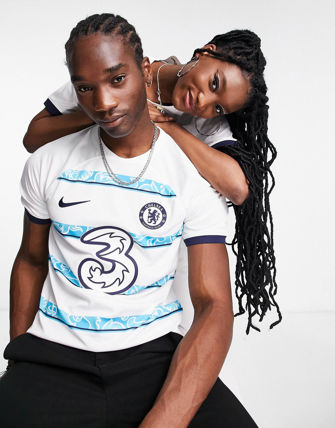 

Белая футболка унисекс Nike Football Chelsea FC Away Stadium