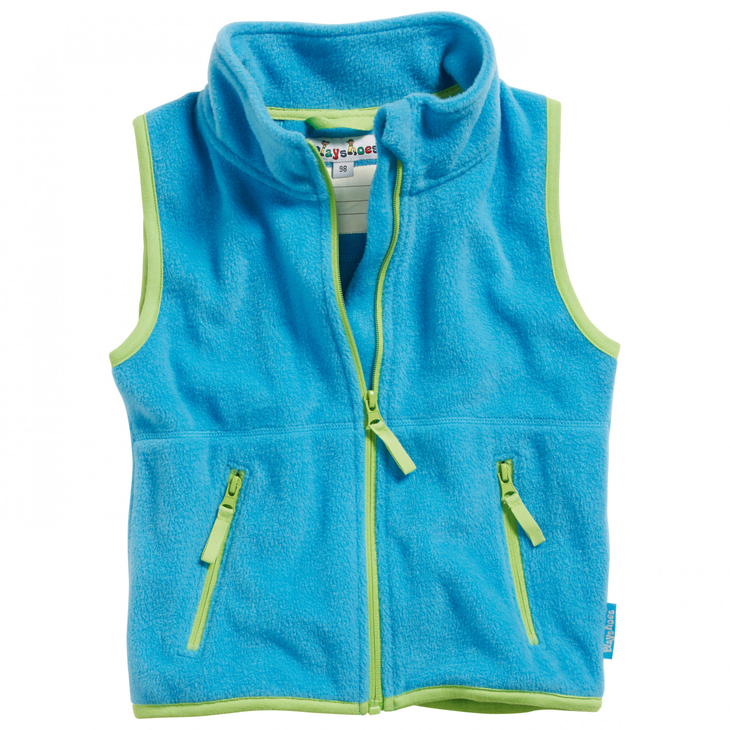 

Флисовый жилет Playshoes Kid's Fleece Weste, цвет Water Blue