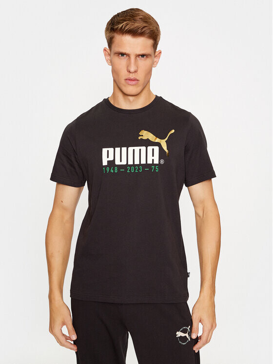 Футболка стандартного кроя Puma, черный