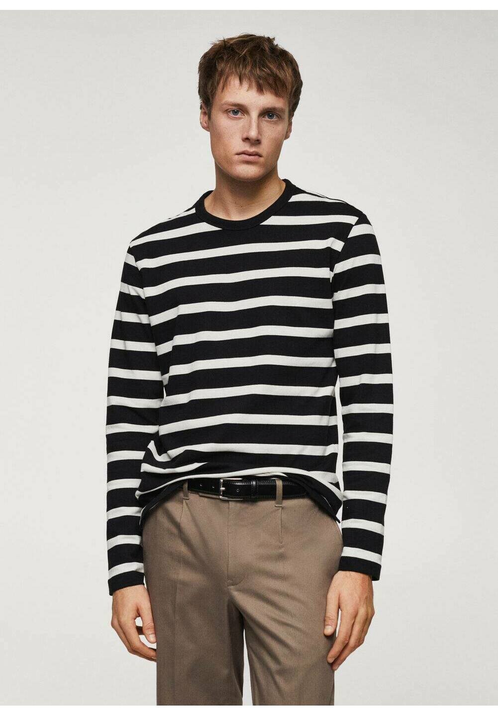 

Футболка с длинным рукавом Marinier Mango, цвет noir