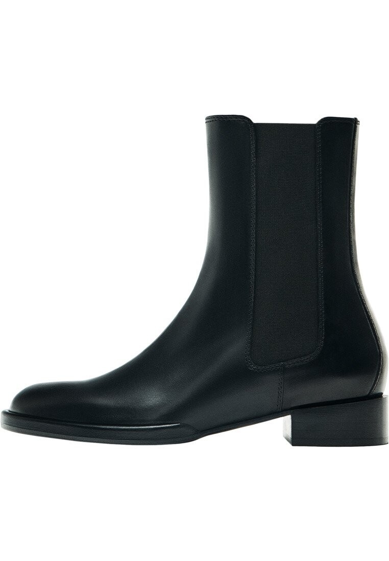 

Классические ботильоны Massimo Dutti, черный