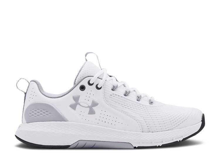 

Кроссовки Under Armour CHARGED COMMIT 3 4E WIDE 'WHITE MOD GREY', белый