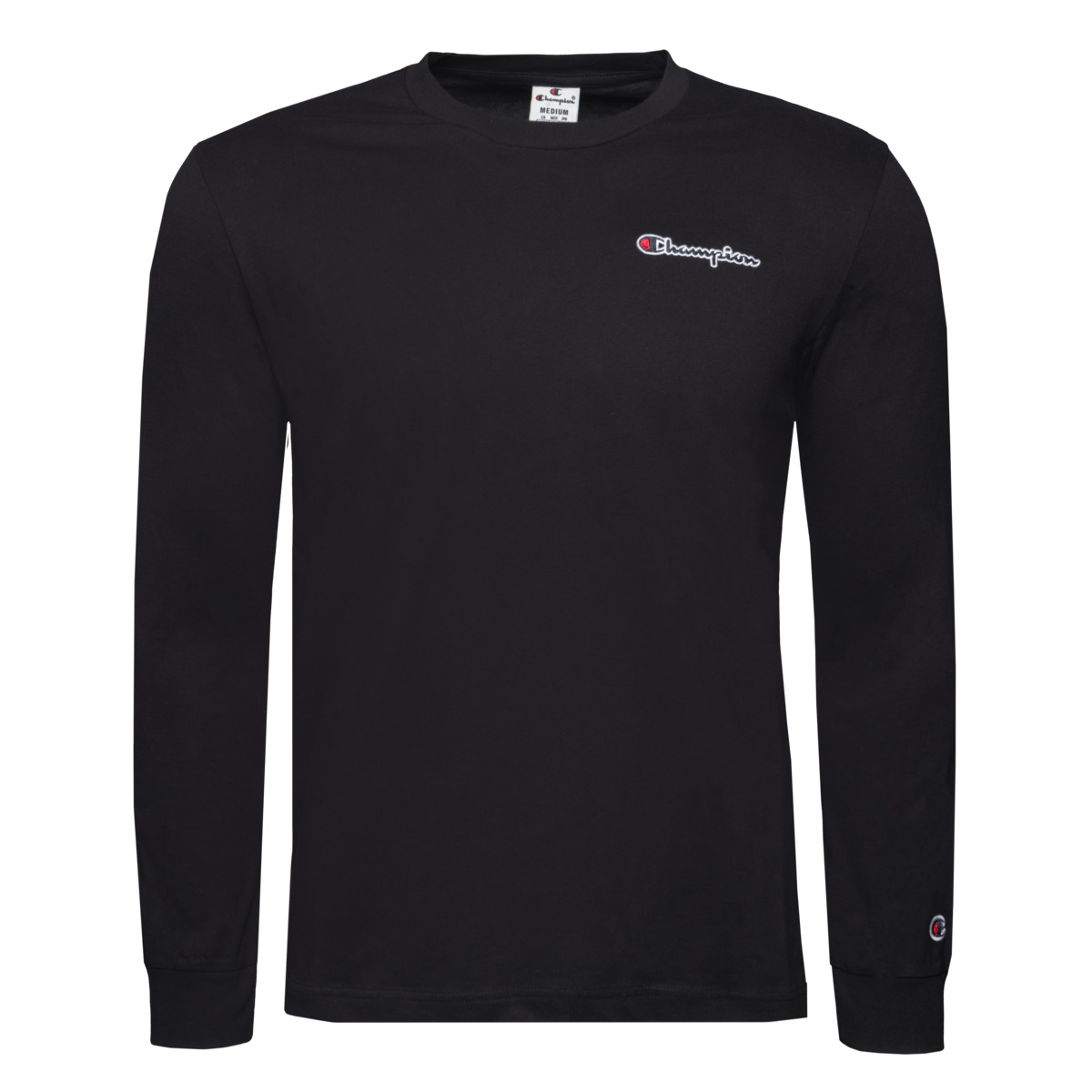 

Толстовка Champion Langarmshirt Crewneck Long Sleeve, черный