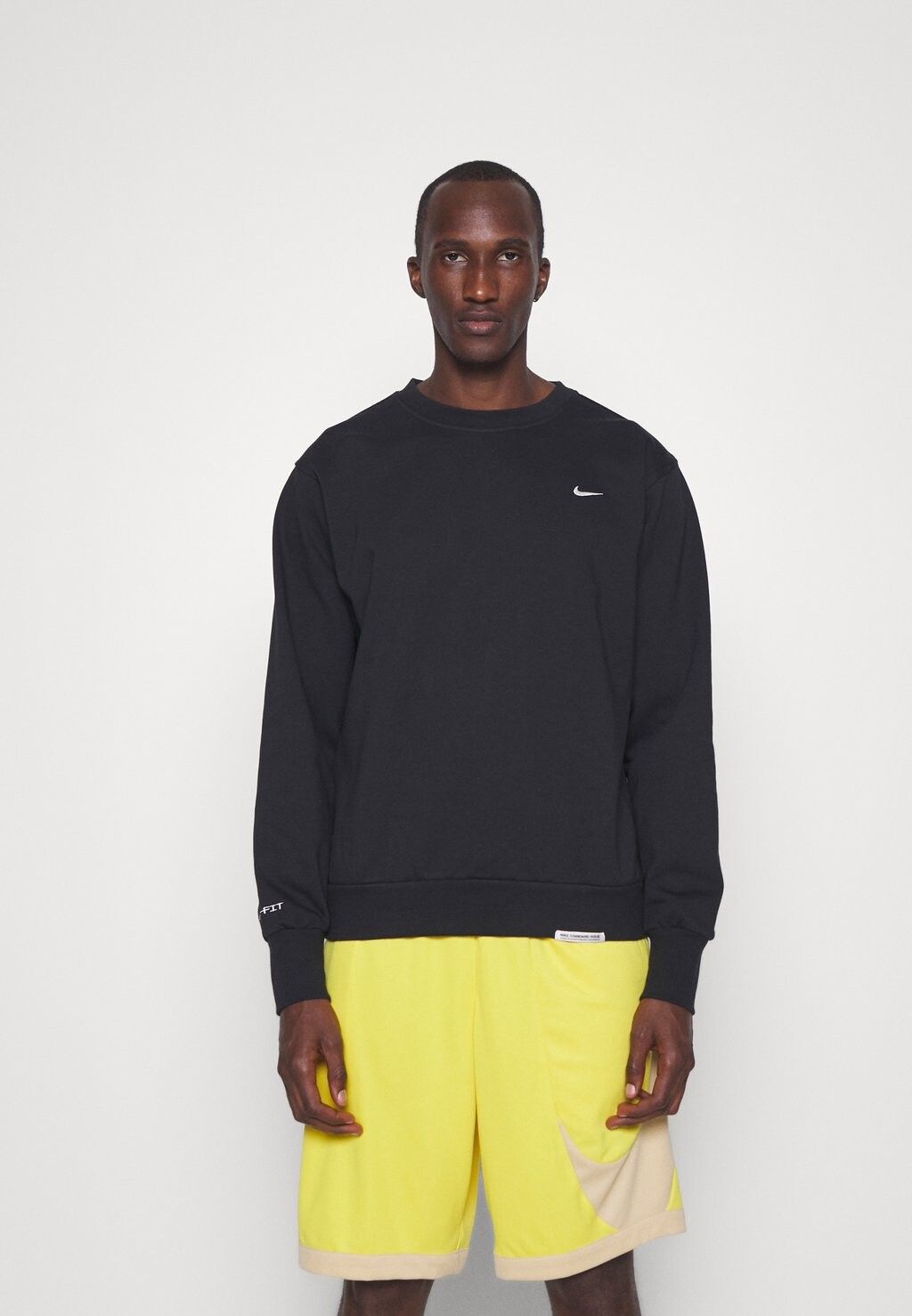 

Толстовка Nike Issue Crew, черный / бледный цвет слоновой кости