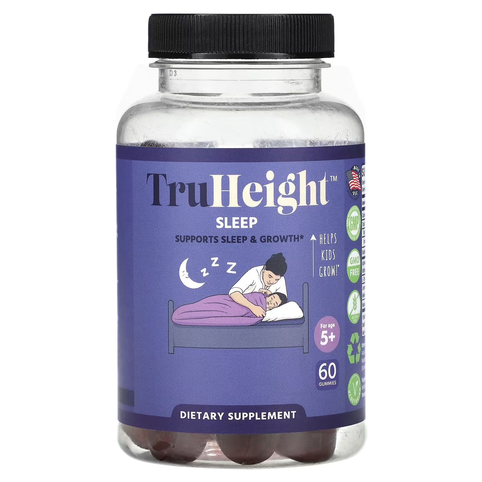 цена Пищевая добавка TruHeight Sleep для детей 5+, 60 жевательных конфет