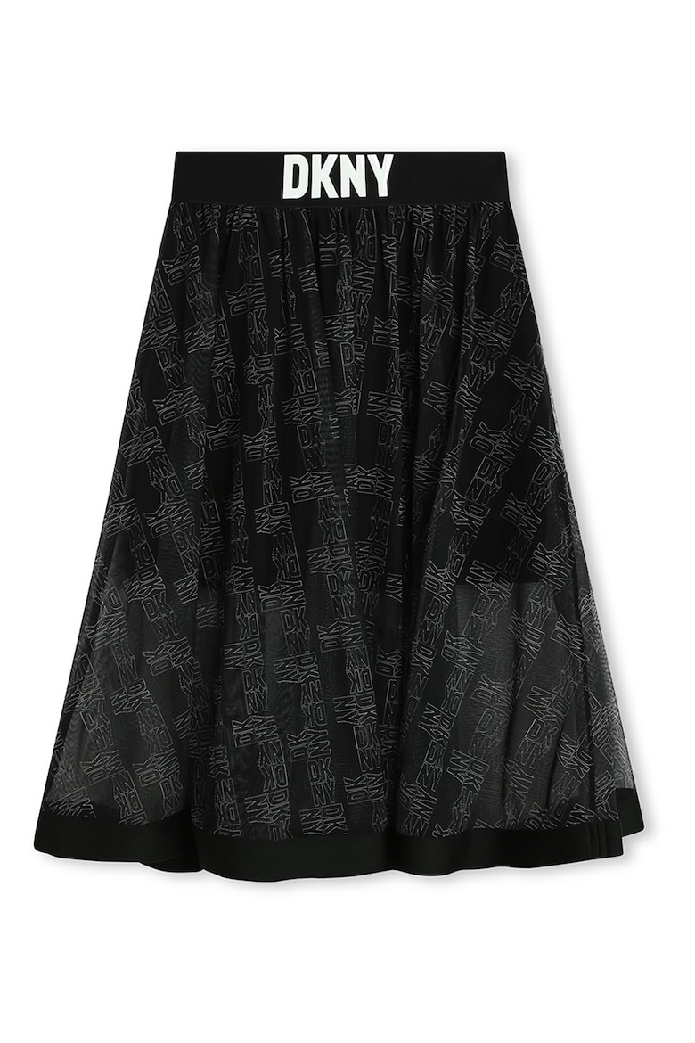 

Юбка с логотипом Dkny, черный