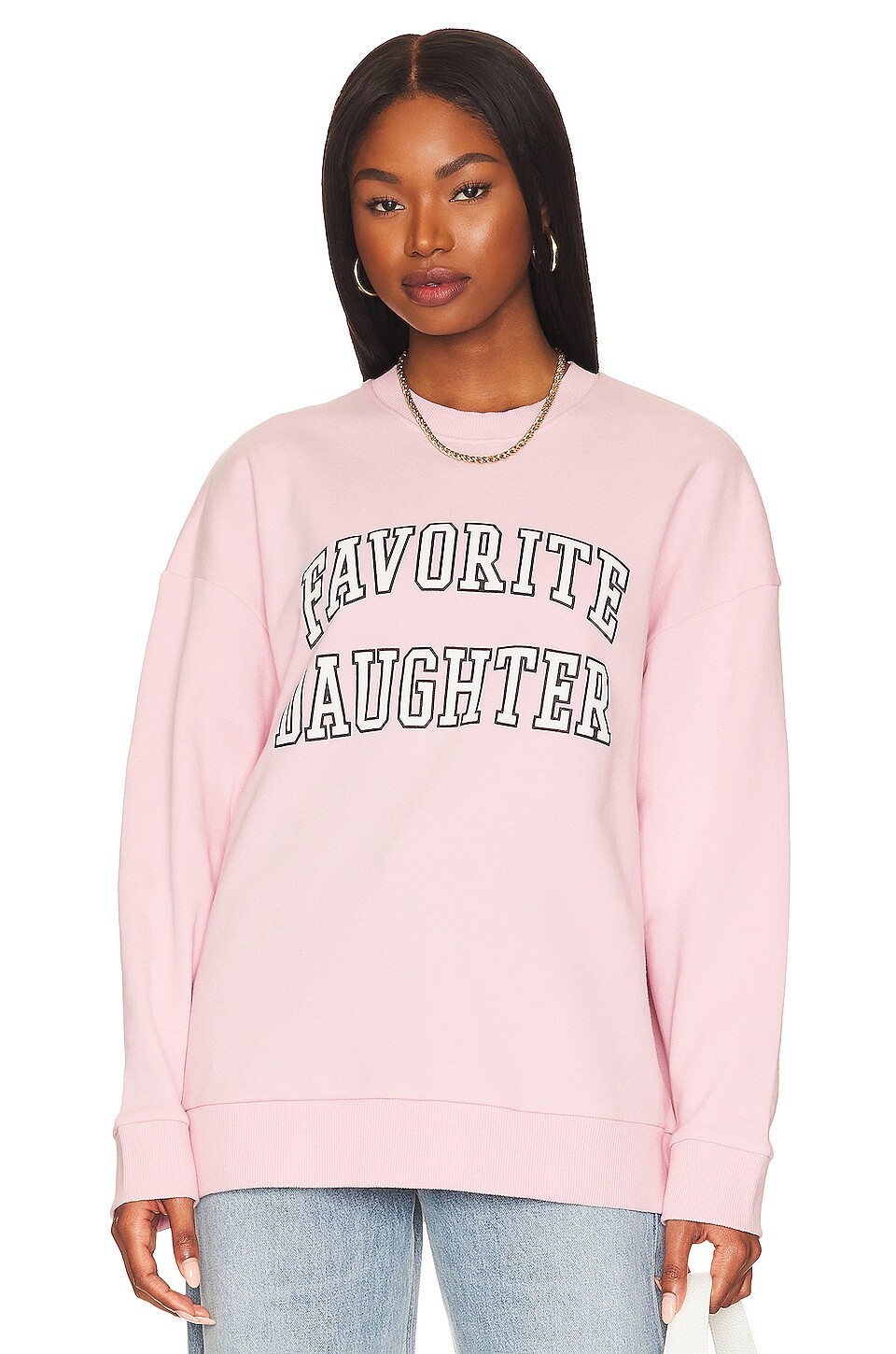 

Толстовка Favorite Daughter Collegiate, цвет Light Pink