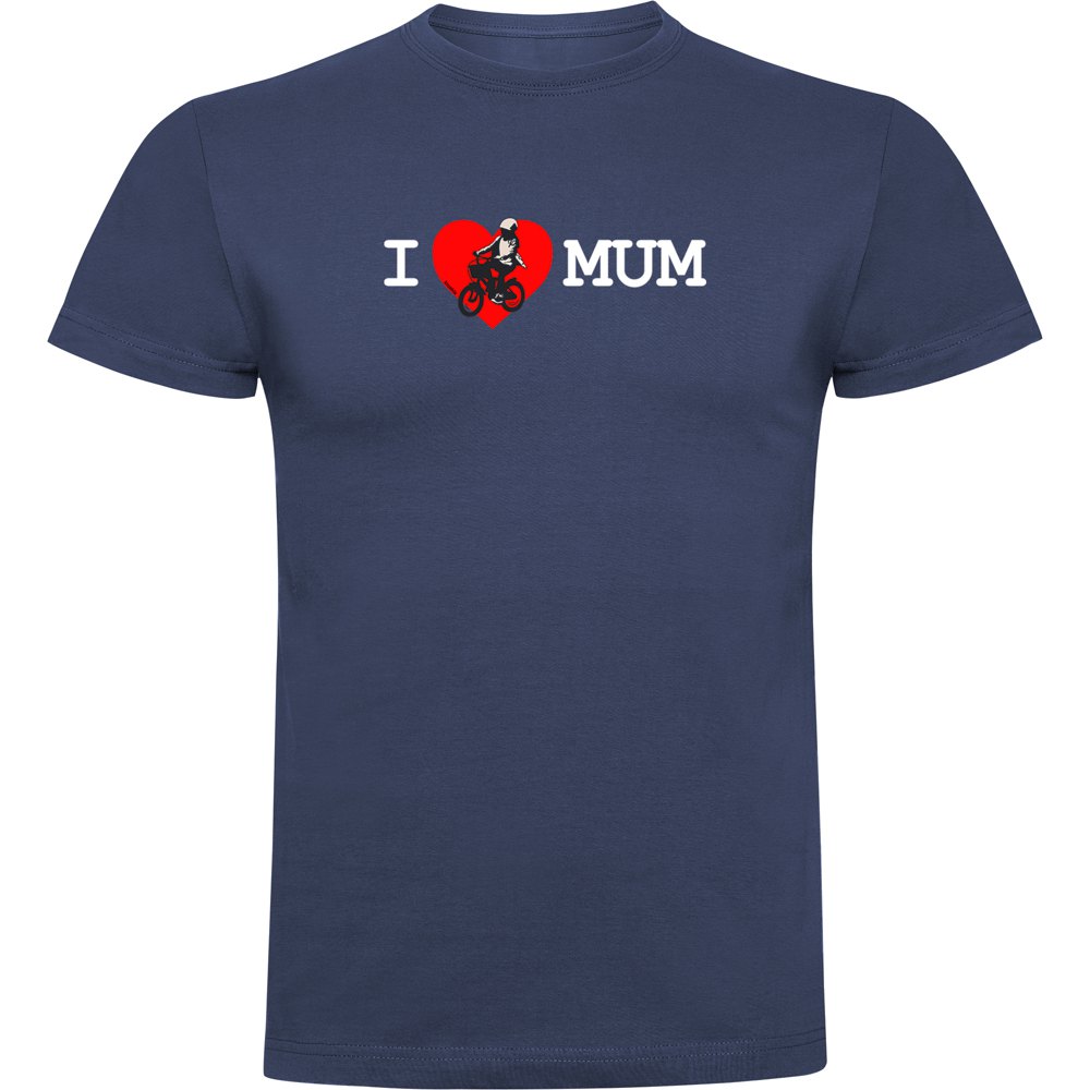 Футболка Kruskis I Love Mum, синий джемпер i love mum для будущей мамы 42 размер