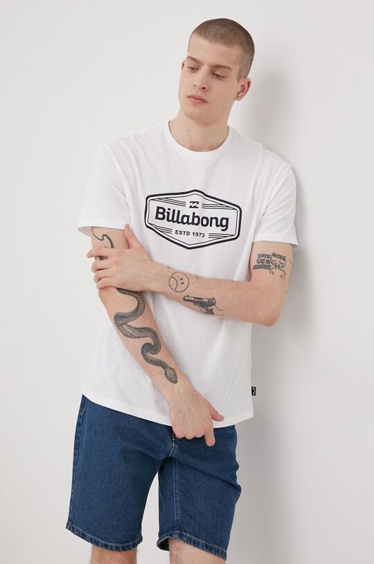 

Футболка из хлопка Billabong, белый