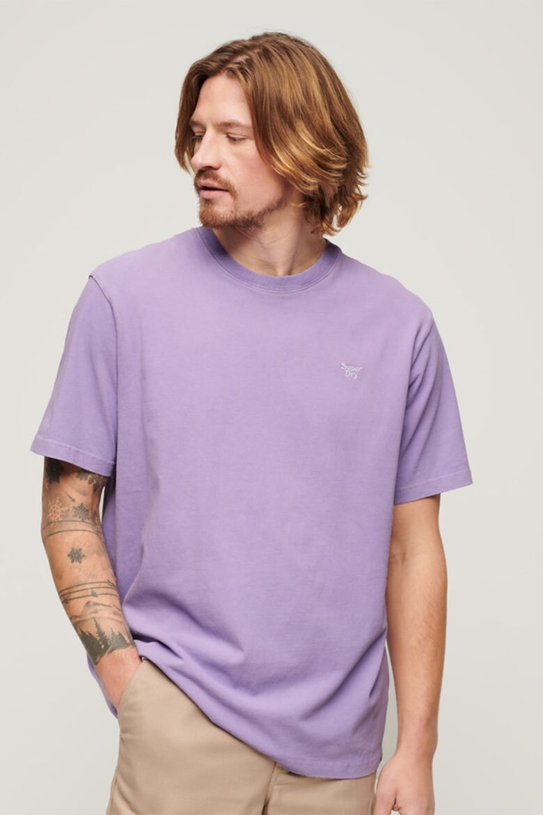 

Футболка Vintage Mark с овальным вырезом Superdry, фиолетовый