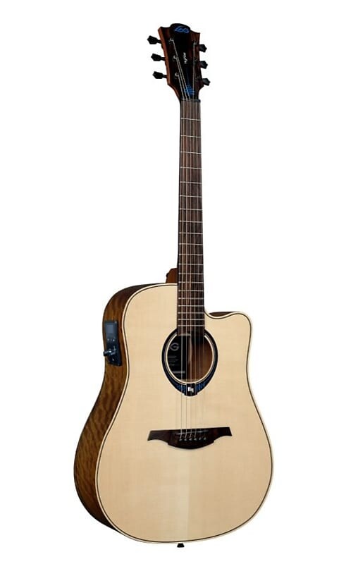 

Акустическая гитара Lag THV20DCE Tramontane Dreadnought Cutaway Acoustic Guitar with Hyvibe Item ID: THV20DCE-U