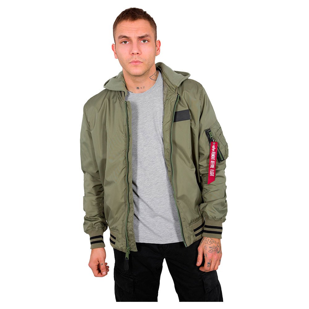 

Куртка Alpha Industries MA-1 TT Defense, зеленый