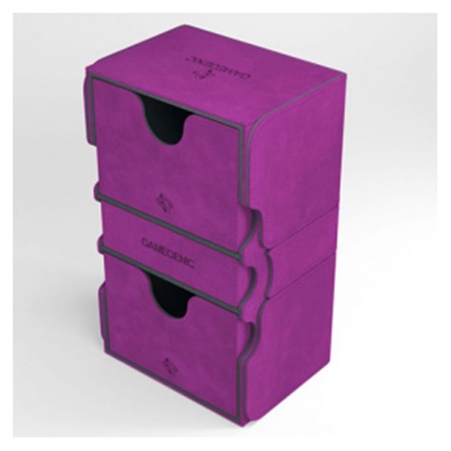 Коробка для хранения настольных игр Gamegenic Stronghold 200+ Xl – Purple Gamegenic