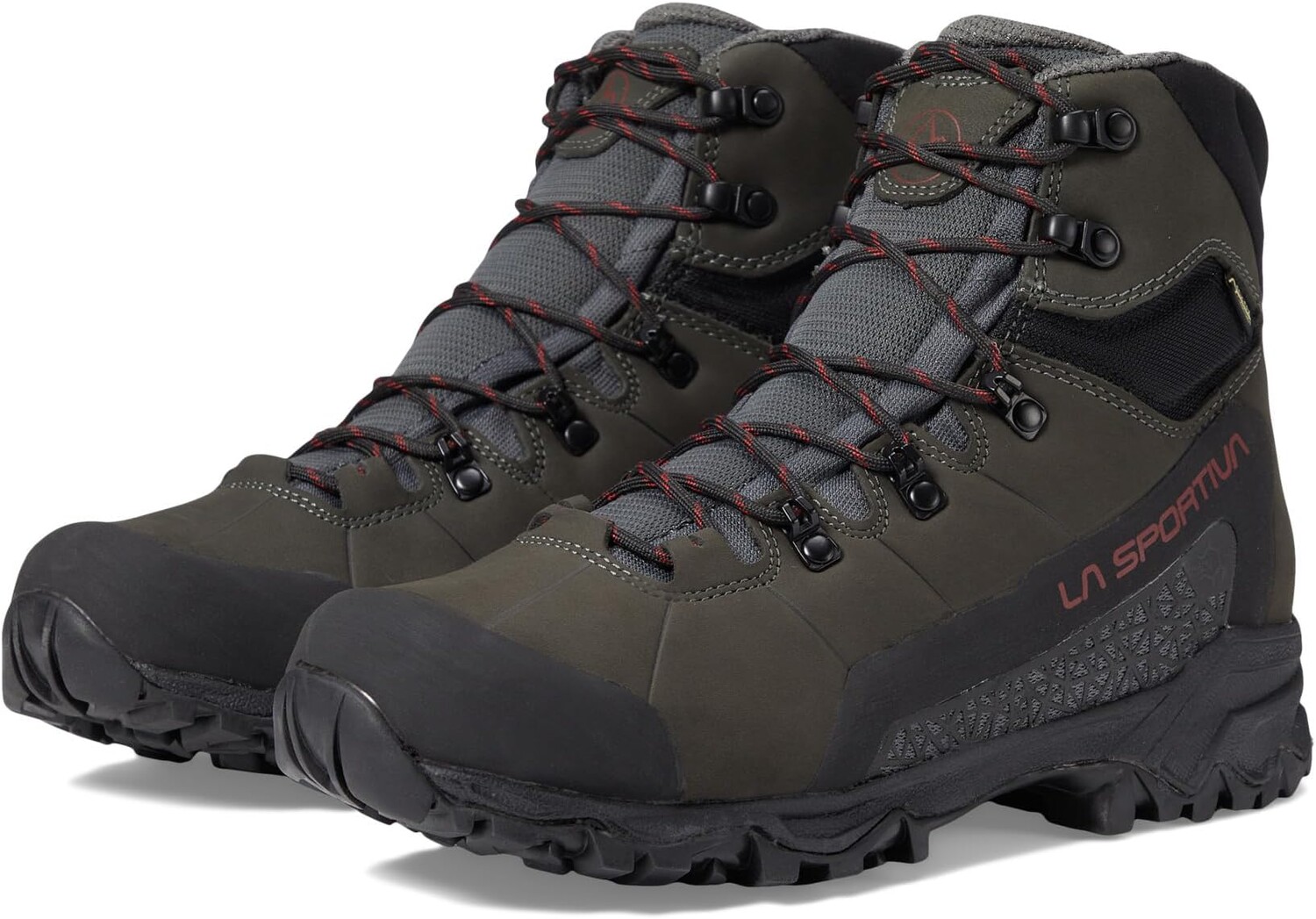 

Обувь для скалолазания Nucleo High II GTX La Sportiva, цвет Carbon Chili White