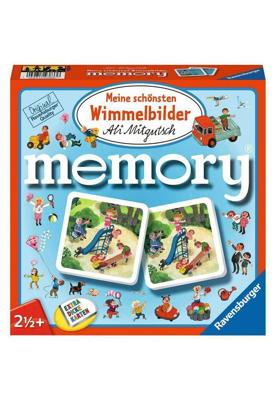

Настольная игра MEINE SCHÖNSTEN WIMMELBILDER MEMORY Ravensburger, цвет mehrfarbig