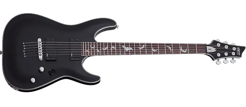 

Электрогитара Schecter Damien Platinum-6 Electric Guitar Satin Black
