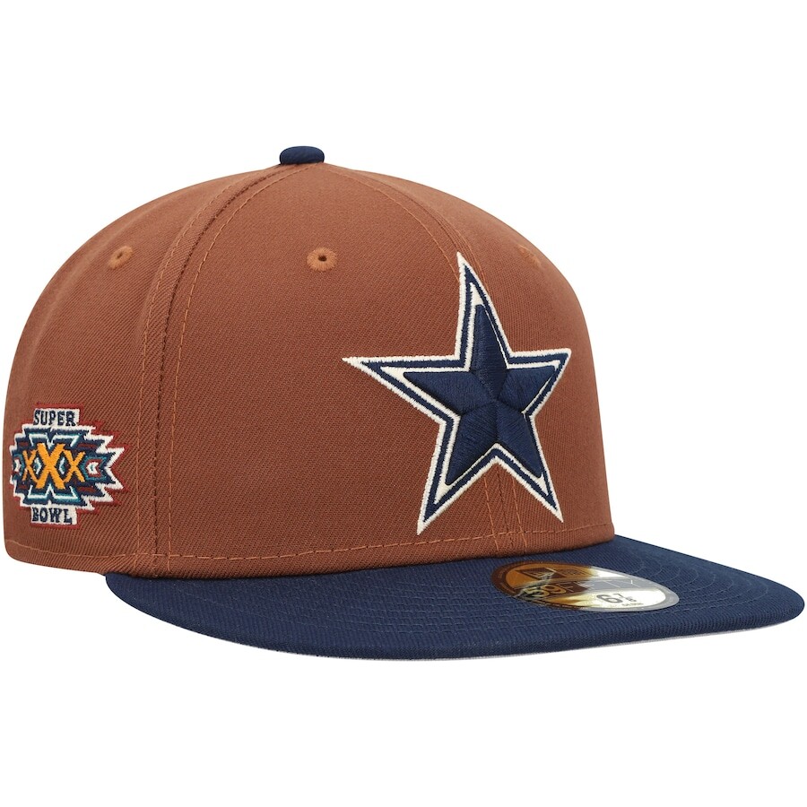 

Бейсболка New Era Dallas Cowboys, коричневый