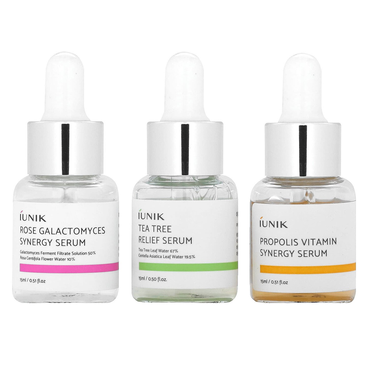 

Daily Serum Trial Kit, 3 Piece Set, iUNIK