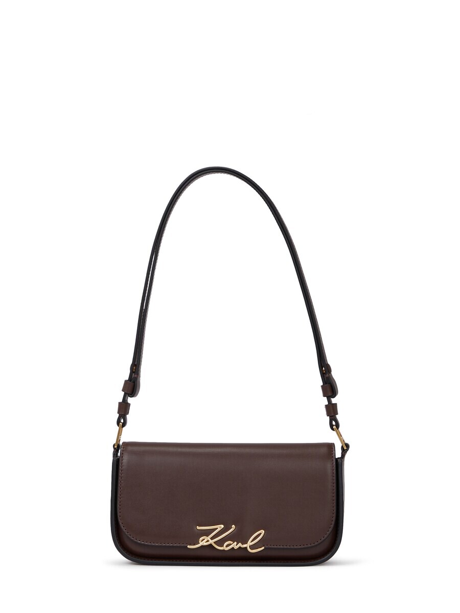 

Сумка кросс-боди Karl Lagerfeld Crossbody SIGNATURE, коричневый