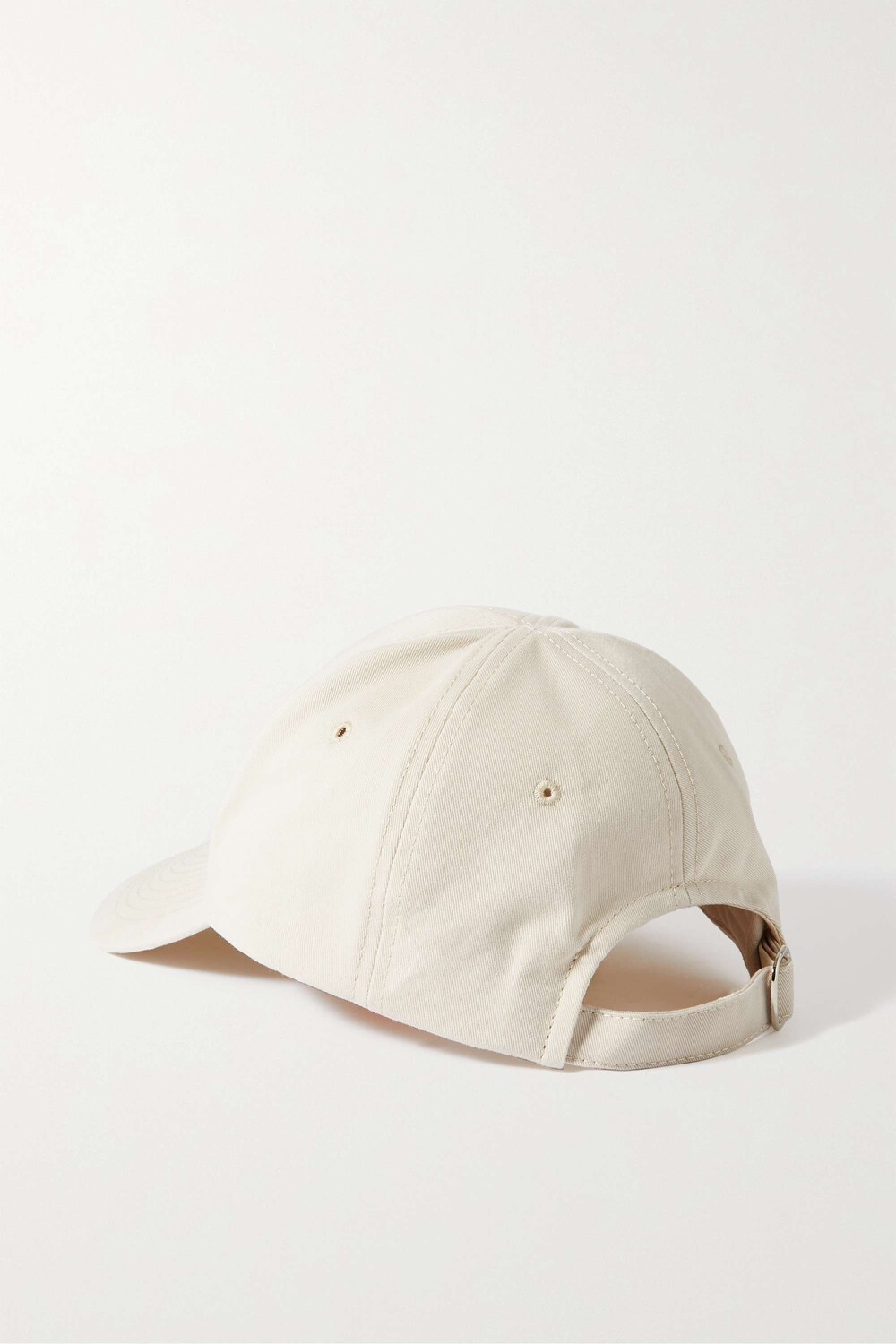 

OFF-WHITE Бейсболка Bookish из хлопкового твила с вышивкой, белый