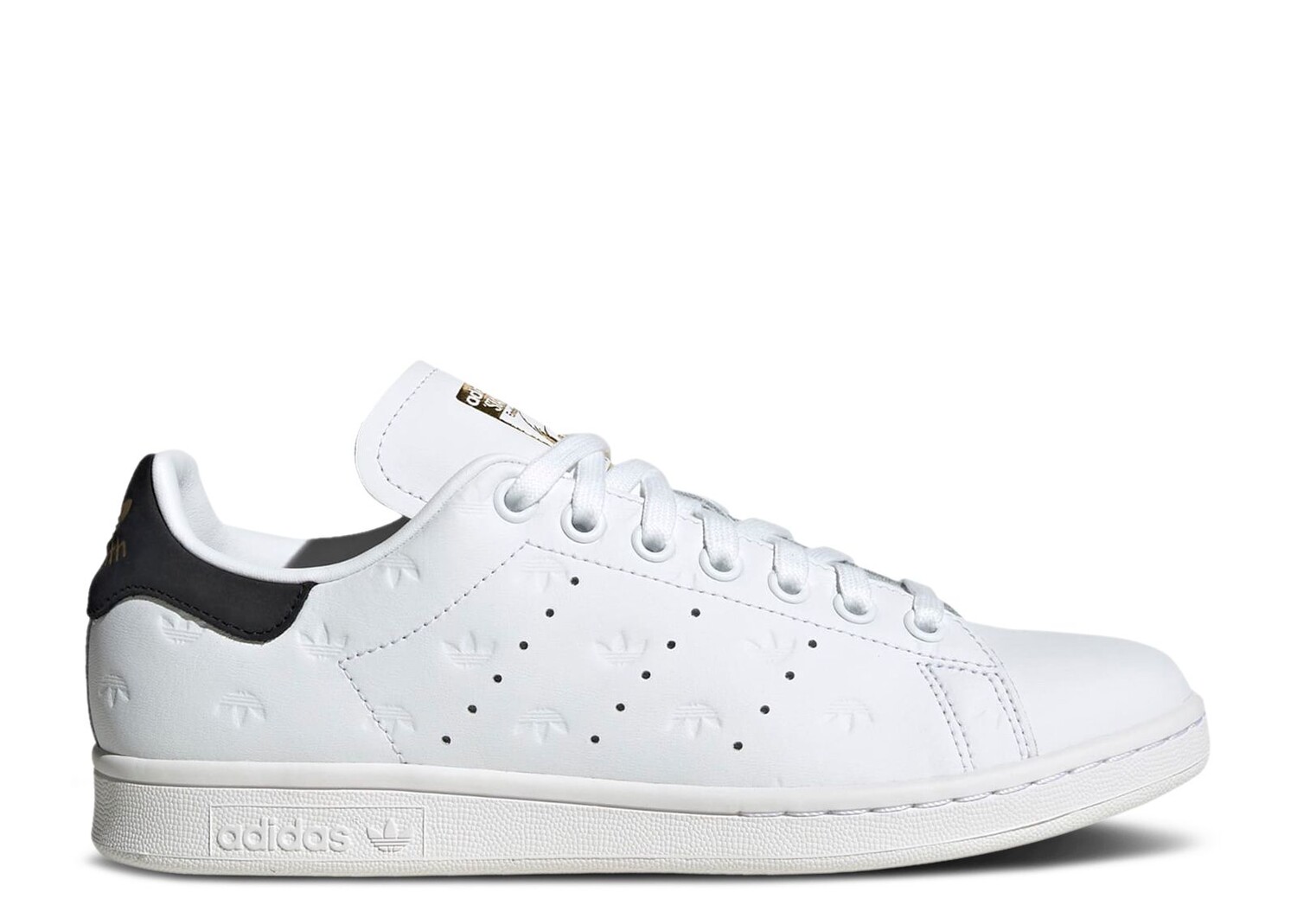 

Кроссовки adidas Wmns Stan Smith 'Allover Debossed Trefoils - White Black', белый