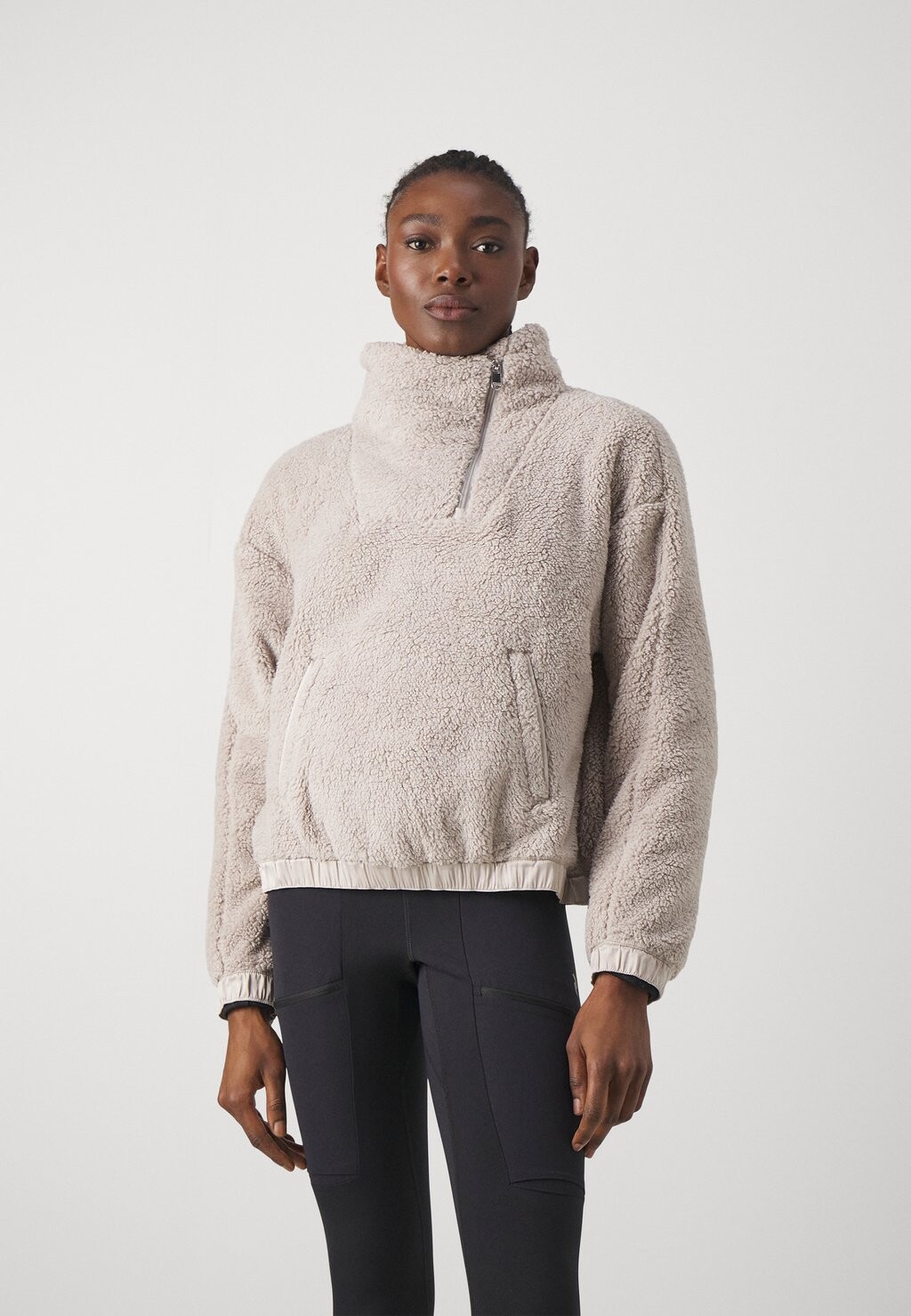 

Свитер флисовый TUGGA Athleta, цвет abalone grey