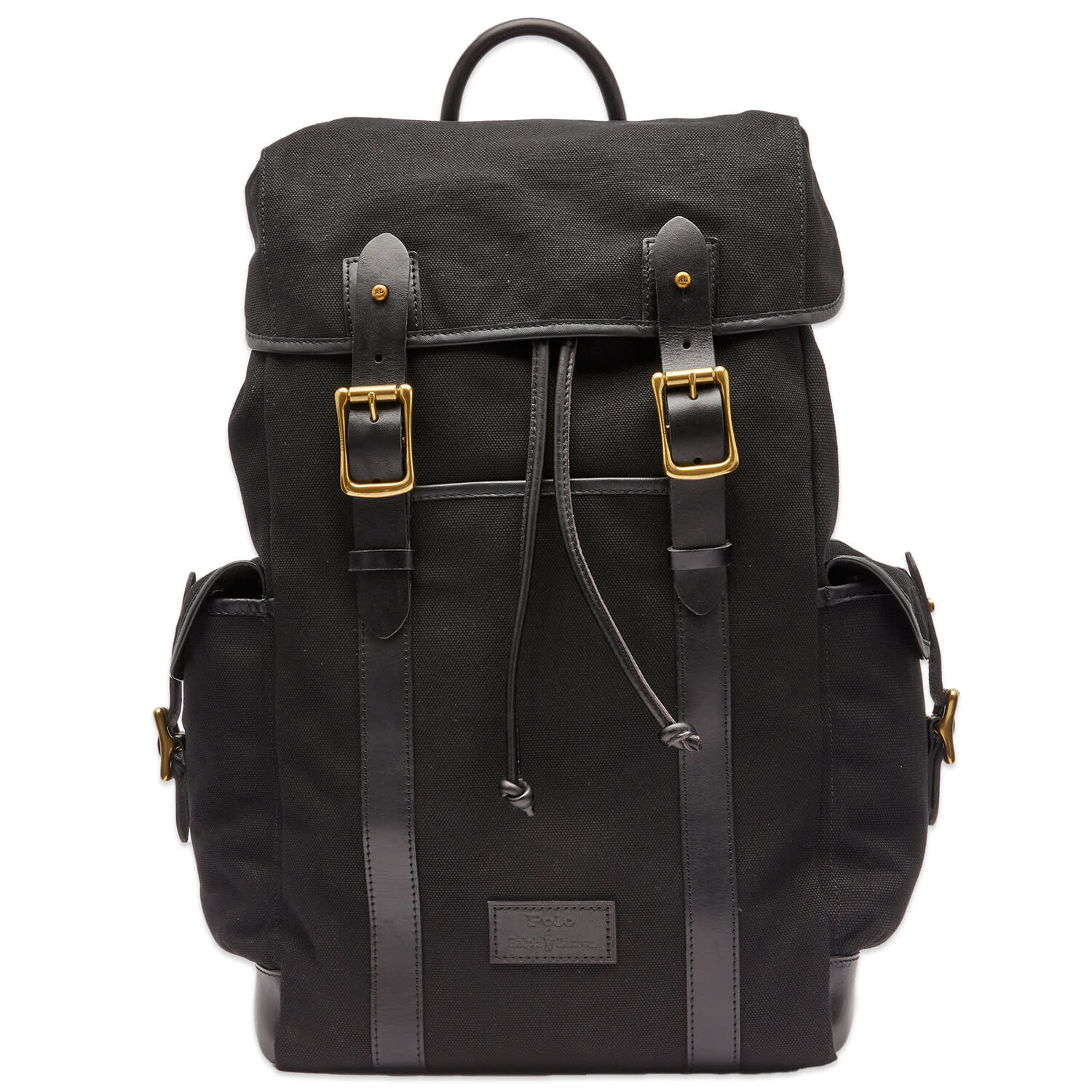 

Рюкзак Polo Ralph Lauren Canvas & Leather, черный