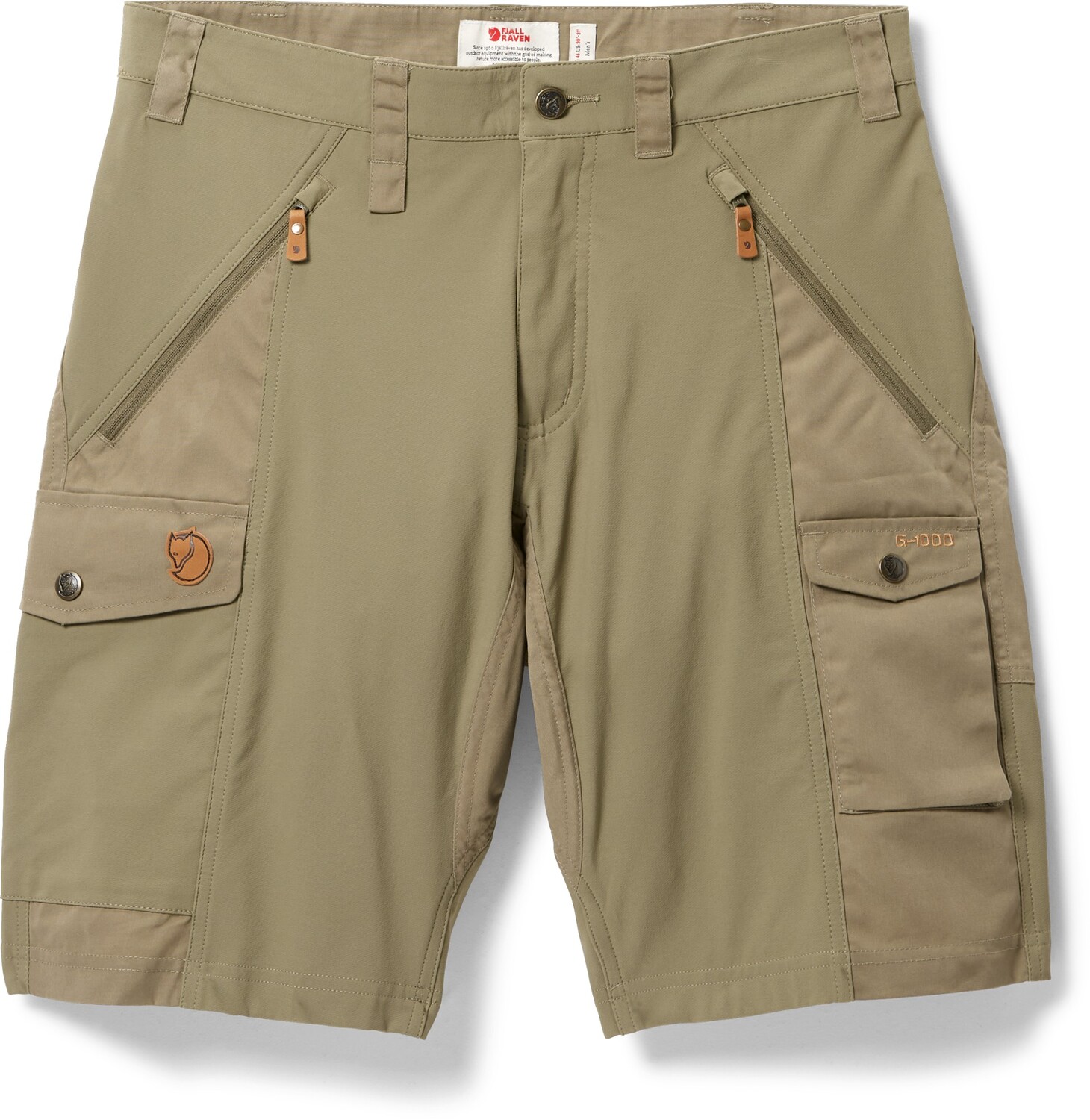 

Шорты Abisko - мужские Fjallraven, зеленый
