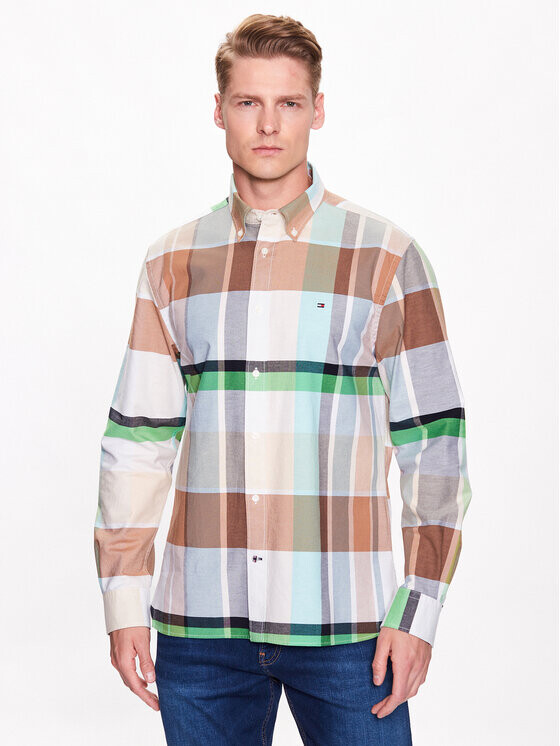 

Рубашка стандартного кроя Tommy Hilfiger, мультиколор