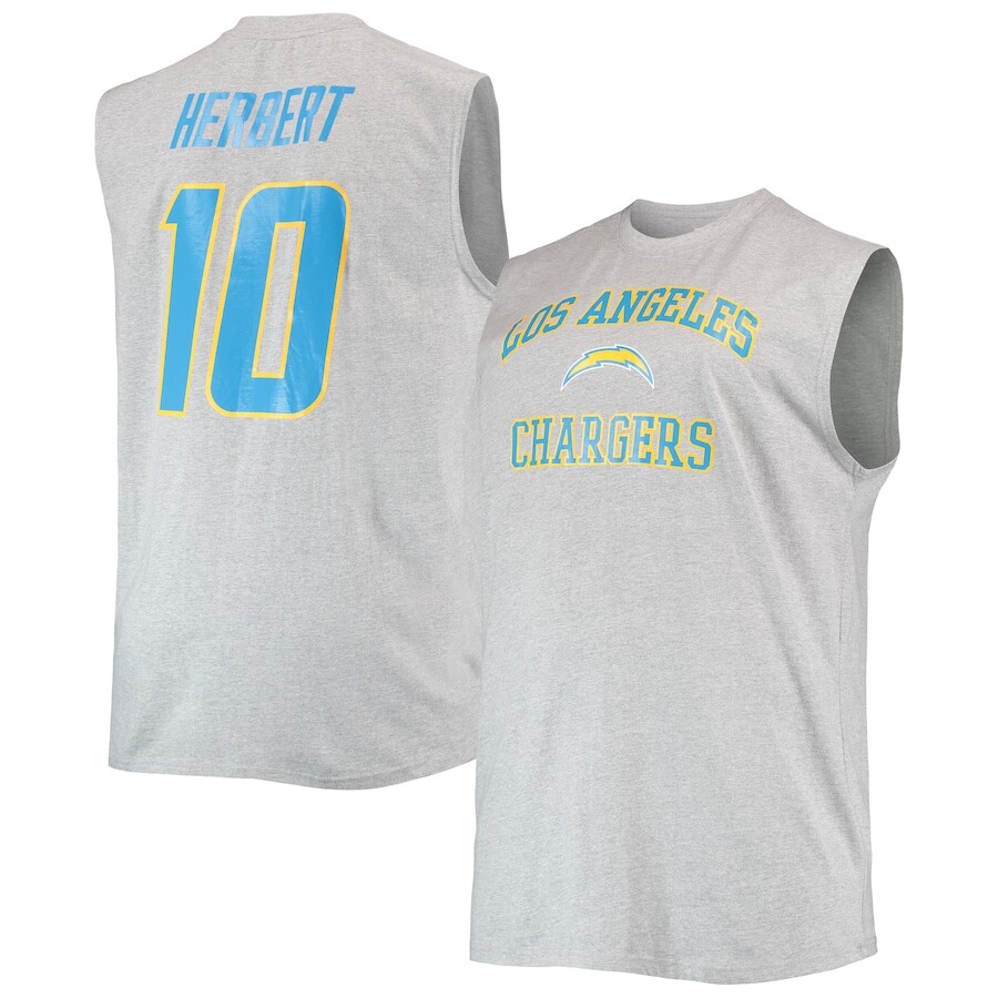 

Майка Fanatics Branded Los Angeles Chargers, серый
