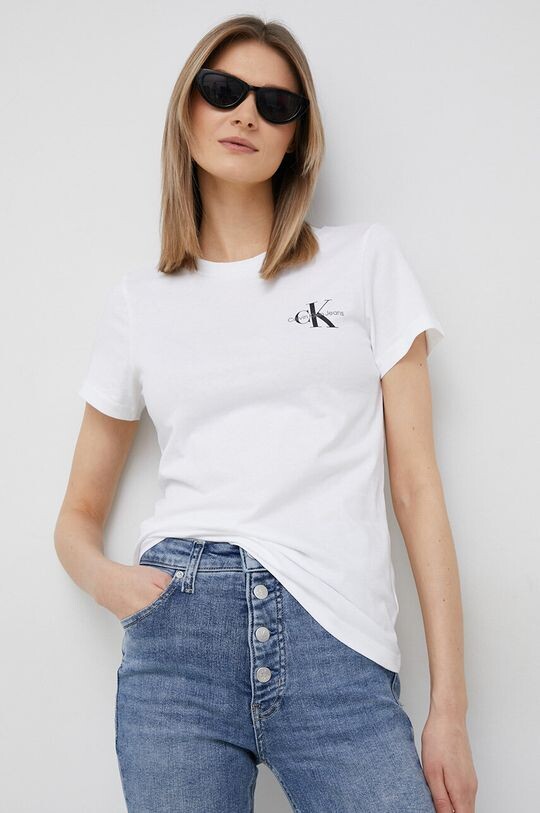 

Хлопковая футболка (2 пары) Calvin Klein Jeans, розовый