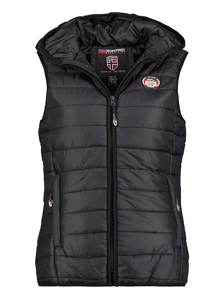 

Утепленный жилет Geographical Norway Vatika, черный