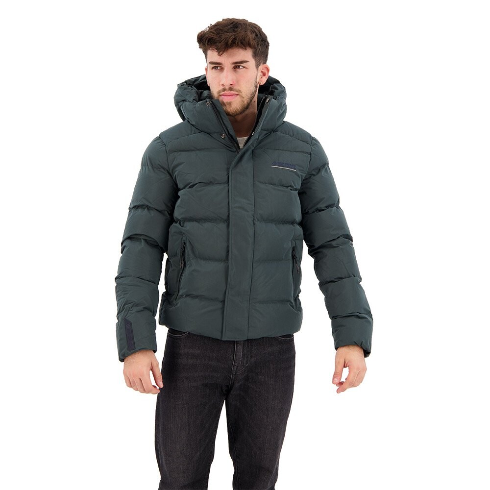 

Куртка Superdry Microfibre Sport Puffer, серый