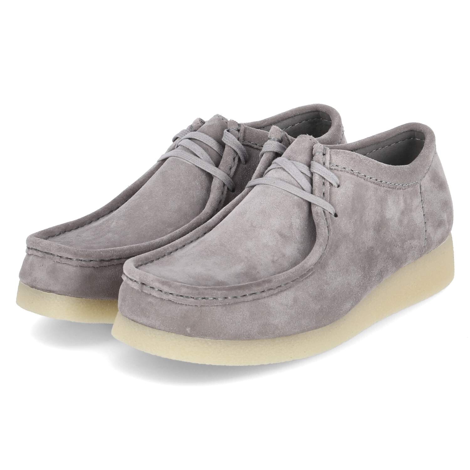 

Полуботинки Clarks WALLABEE EVO, серый
