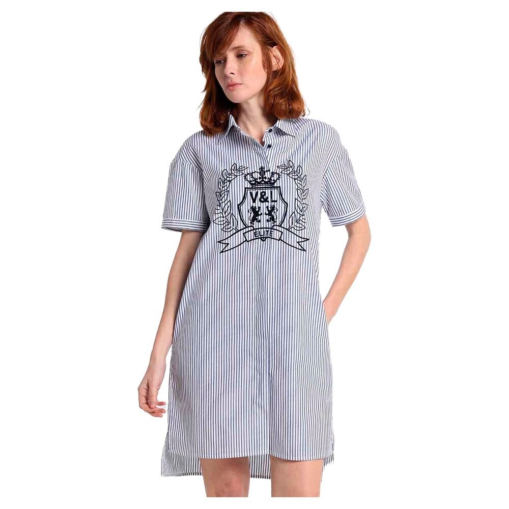 

Платье Victorio & Lucchino Heraldic Stripes Elite, синий