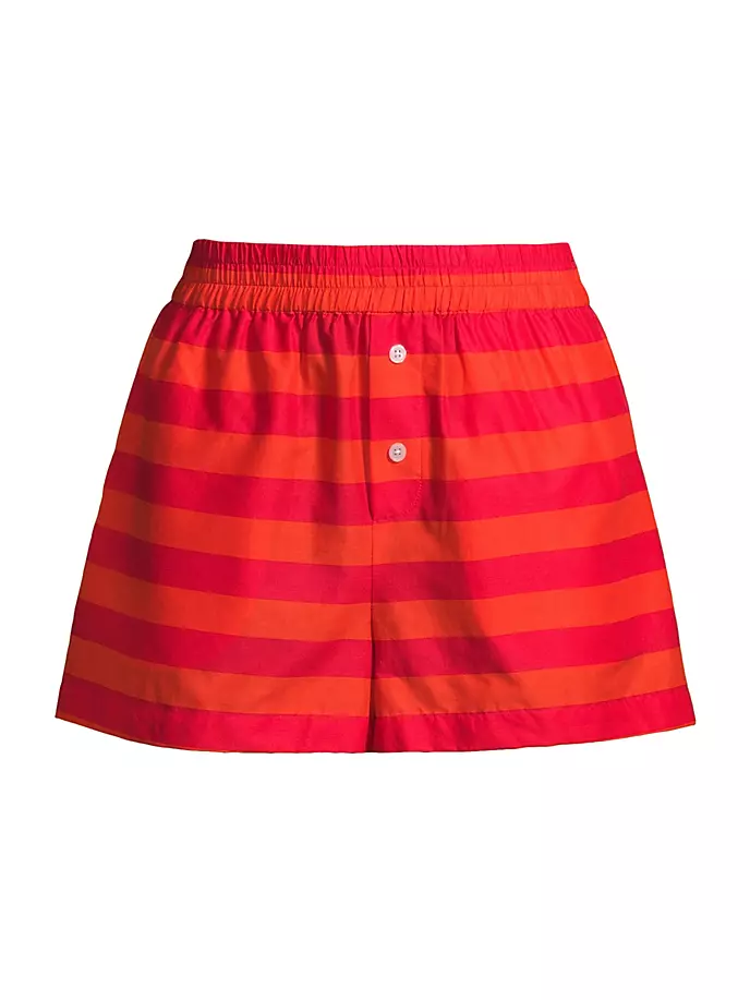 

Полосатые боксеры Lexy Solid & Striped, цвет berry coral orange