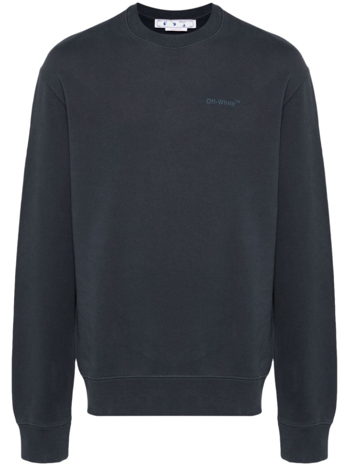 

Толстовка с полосками Diag Off-White, синий